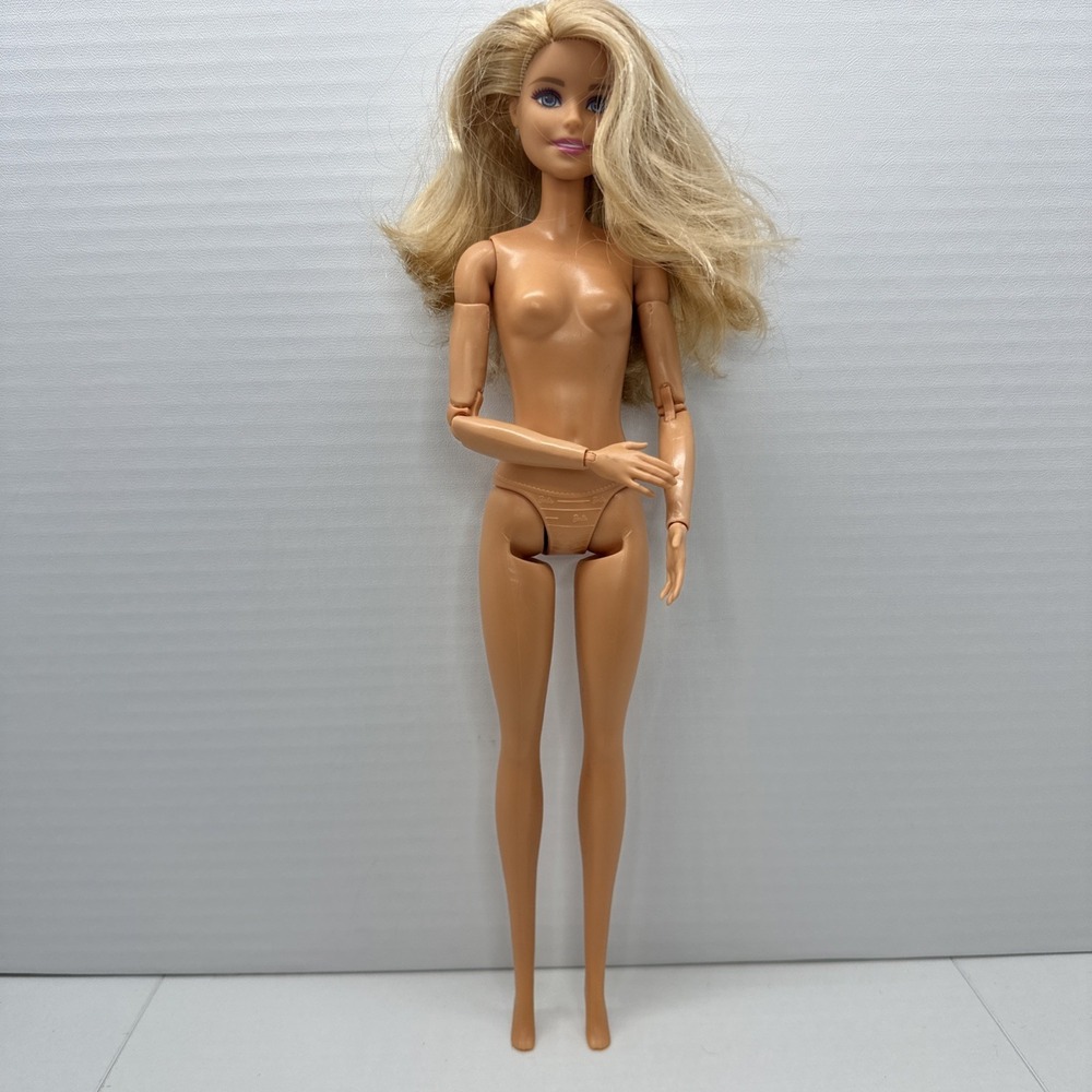 Mattel Barbie FDR73 Blonde Hair Blue Eyes Nude Articulated